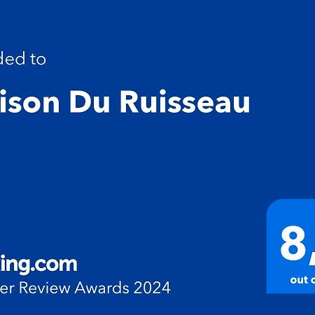 Maison Du Ruisseau Malaville Bagian luar foto
